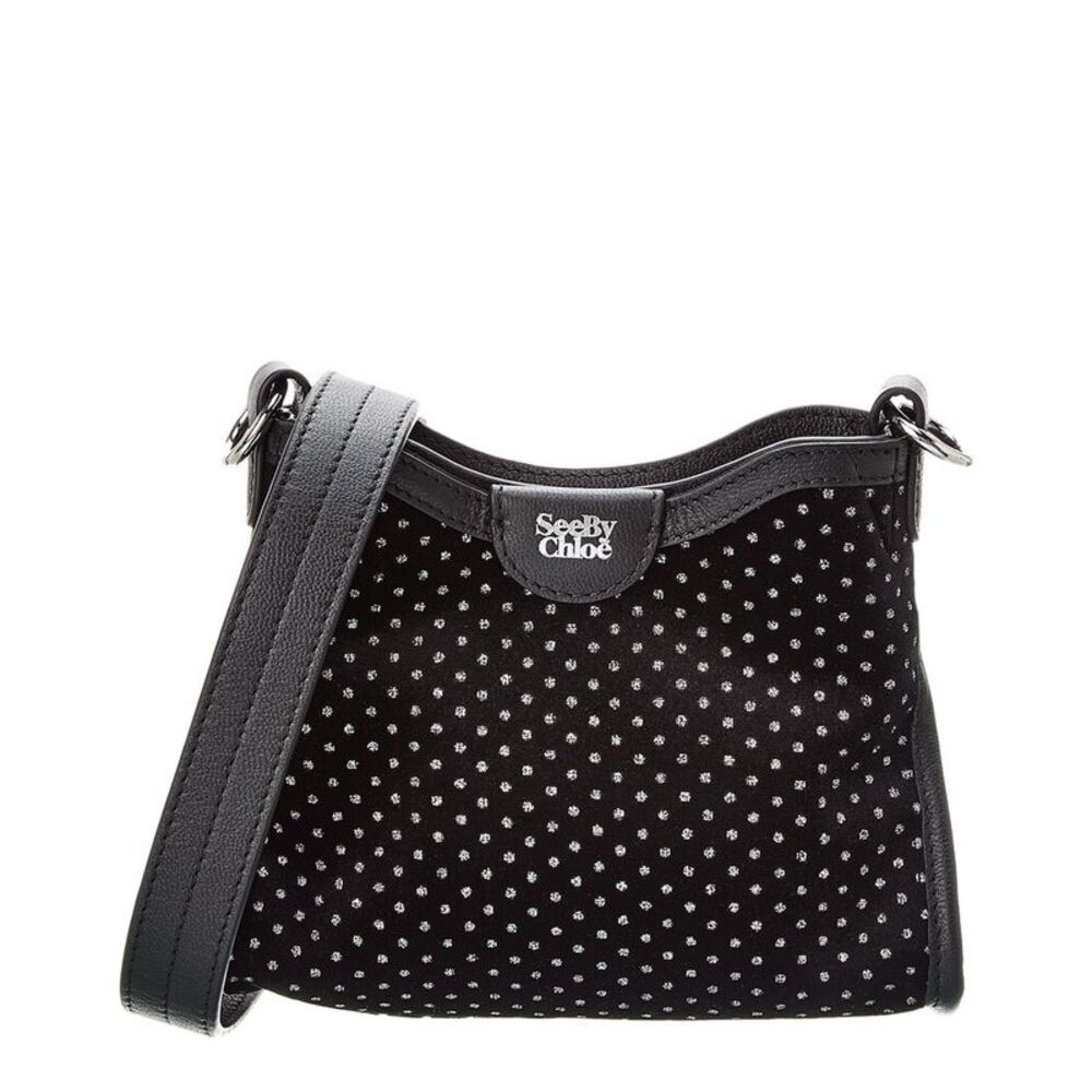See By Chloé Joan Leather Shoulder Bag, Black
